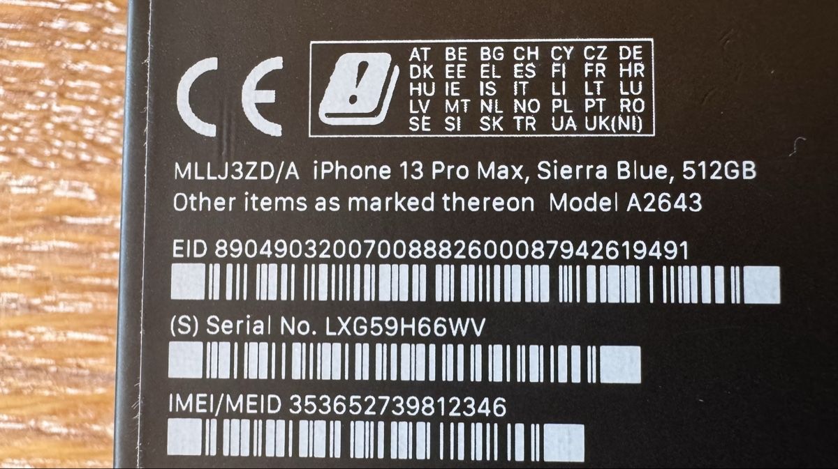 Apple Telefoni cellulari / Smartphones: iPhone 13 Pro Max, Sierra Blau, 512GB – Usato da Brienz BE venduto da shcul 7