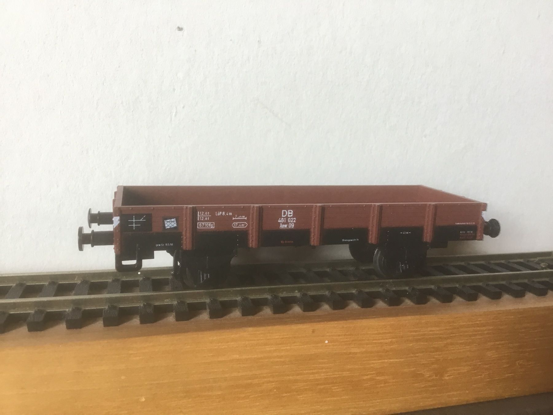 Tillig Modellini di ferrovie: Tillig H0 76524, Güterwagen der DB – Nuovo e nell'imballaggio originale da Vacallo venduto da G1965