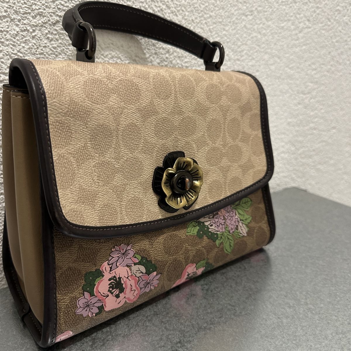 Coach Borse da donna: Coach Handtasche mit Blumenmuster Vintage – Nuovo (secondo la descrizione) da Allschwil venduto da adr_nh68 1