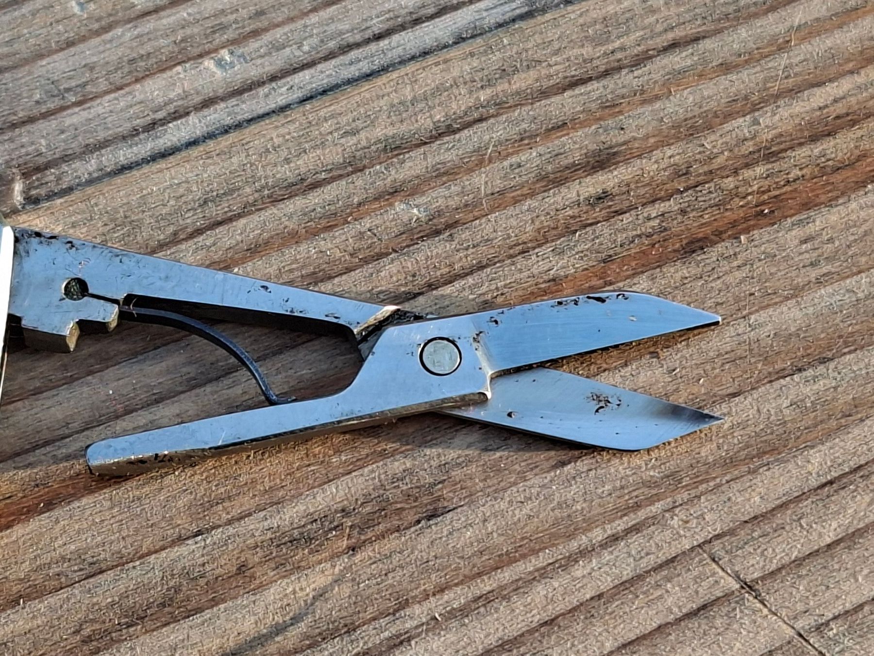Taschenmesser: cooles qualitatives Taschenmesser Schere Klinge Nagelfeile – Gebraucht aus Brunnenthal von Strahler67 7