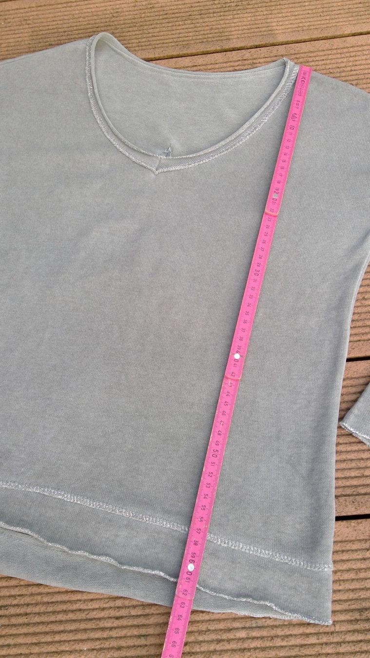 Maglioni & Felpe: Pullover kaki étoile dos en sequins, taille 2/M – Usato da Agiez venduto da chouchanelle 8