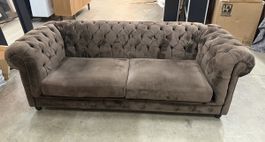 Sofa Chesterfield Samt Stoff