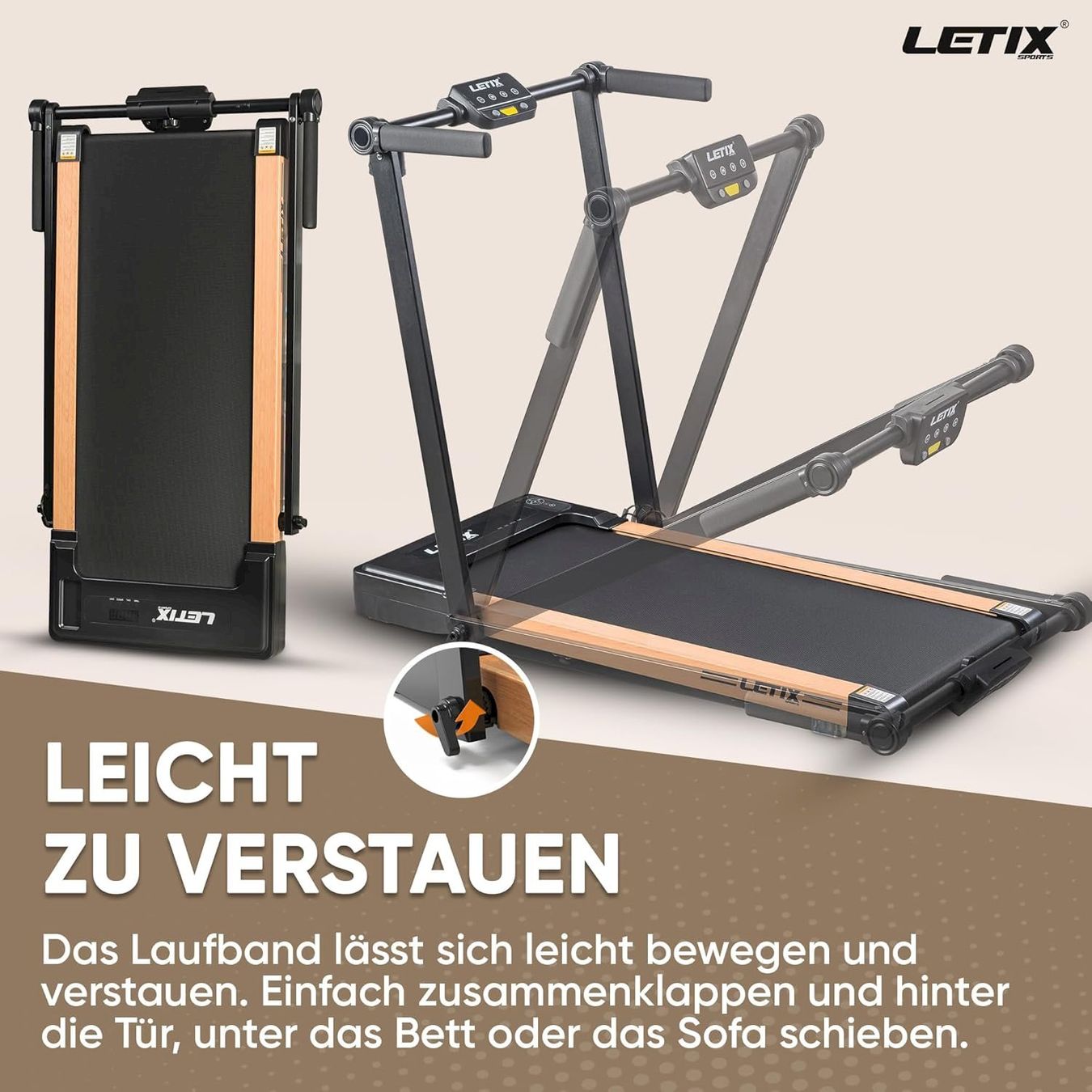 Hometrainer: Elektrisches Laufband FoldPro Schwarz – Neu und originalverpackt aus Bottighofen von zaap 4