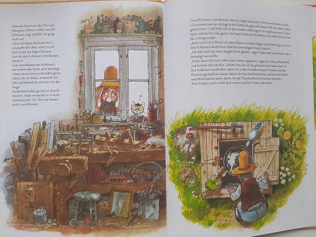 Bücher: Petersson und Findus - Eine Geburtstagstorte für die Katze – Gebraucht aus Basel von Renato_hirzi 3
