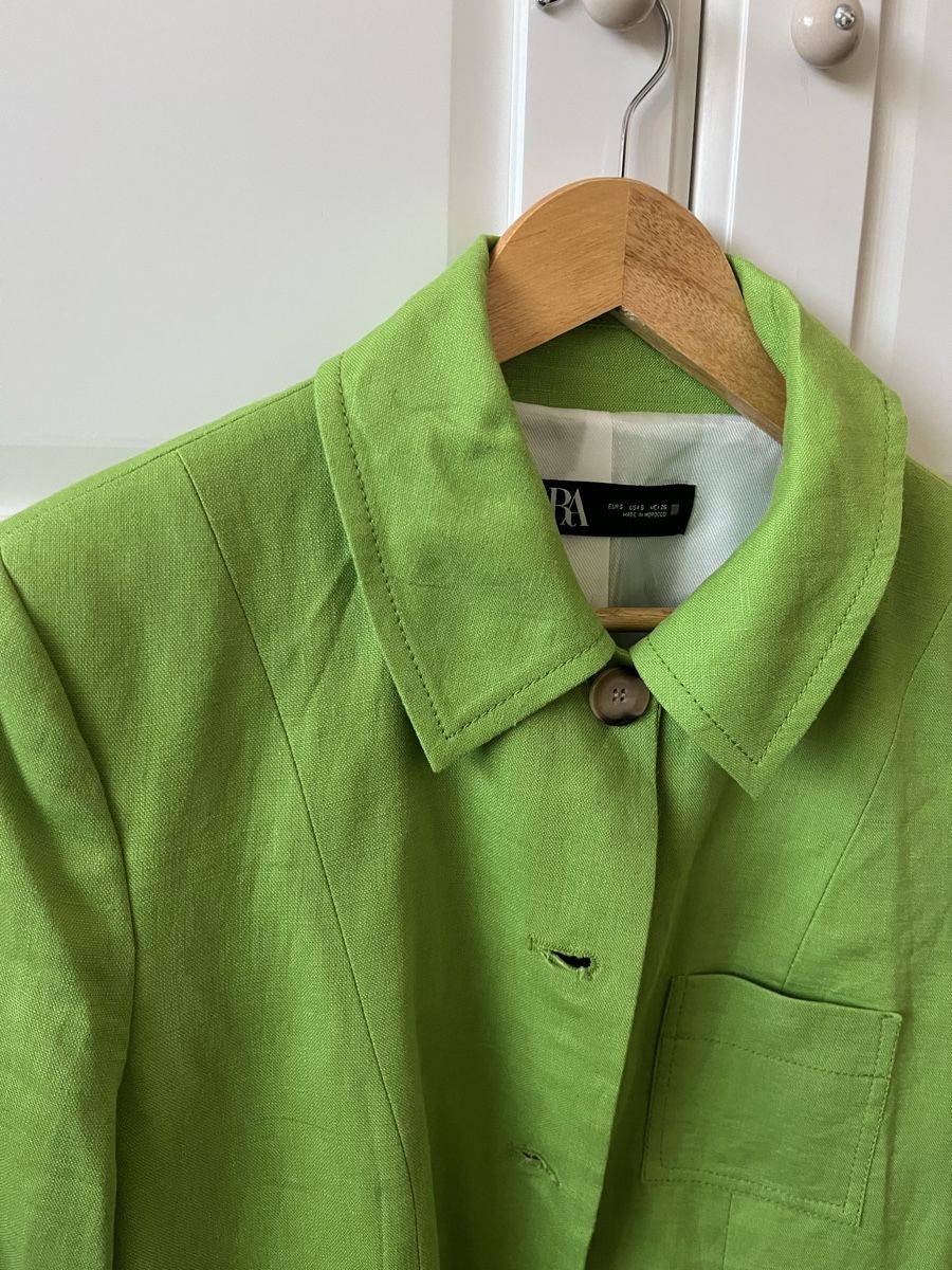 Zara Giacche: Leinen Blazer – Nuovo (secondo la descrizione) da Allschwil venduto da eyl_bb8q 1
