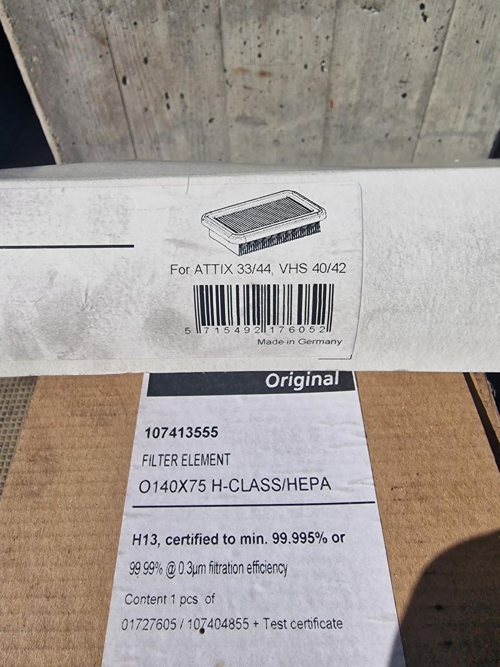 Nilfisk Aspirapolveri & Accessori: Nilfisk  Filterkassette – Nuovo e nell'imballaggio originale da Lodrino venduto da gtv79
