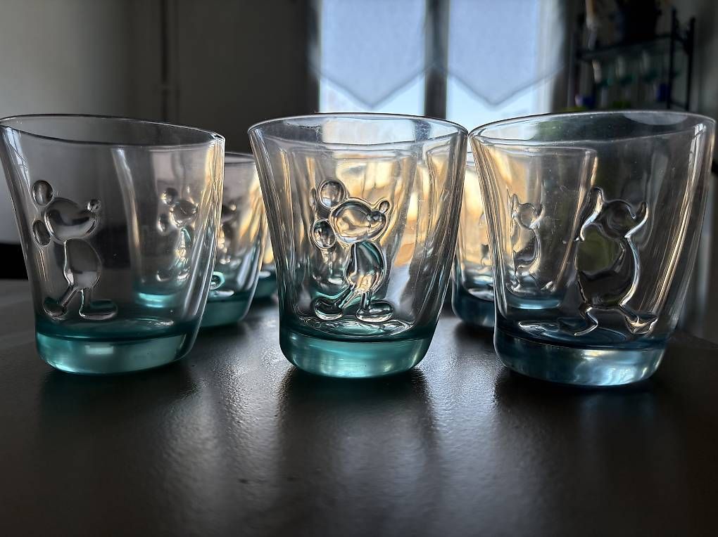 Bicchieri: Set de 9 verres à eau – Usato da Veyrier venduto da Nath9279 1