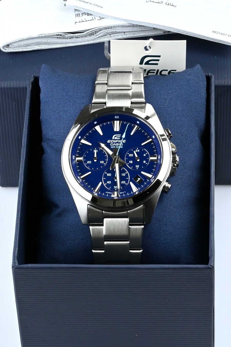 Edifice Orologi: Casio Edifice EFV-630D-2AV – Nuovo e nell'imballaggio originale da Zug venduto da Avent0ri_by_Montauk