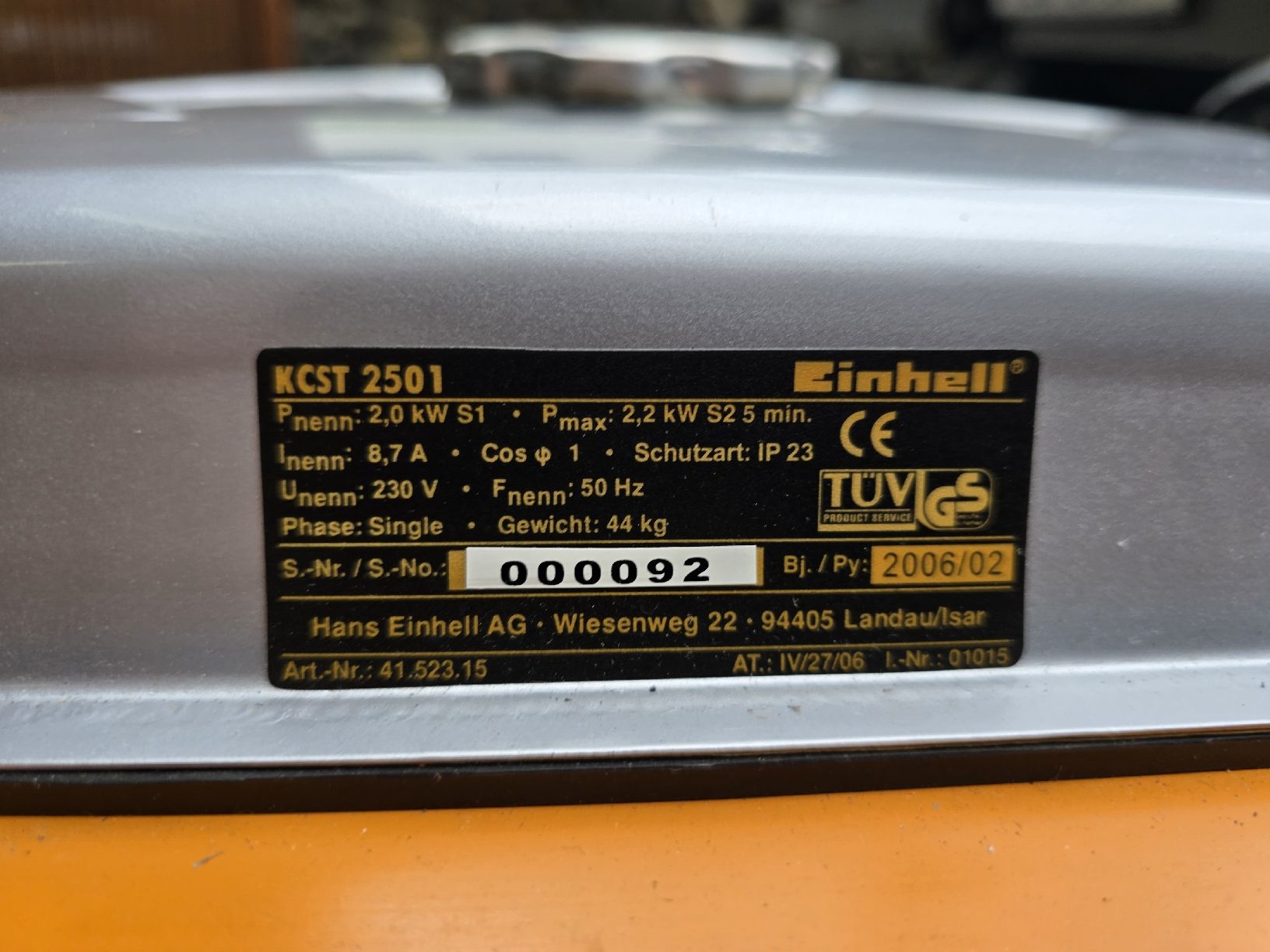 Einhell Generatori di corrente: Stromerzeuger Einhell KCST 2501 2.0 kW gebrauchter Zustand – Usato da Hirzel venduto da Lusbueb94 2
