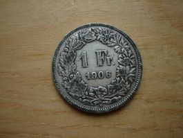 (Z3) 1 Franken 1906