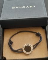 Bracelet BVLGARI en cordon et argent 925.
