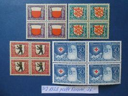 PJ 1928 postfrische ** Viererblöcke