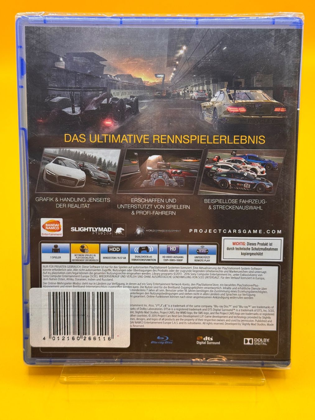 Sony Giochi: Project Cars 3 - PS4 - Neuware – Nuovo e nell'imballaggio originale da Oberwil b. Zug venduto da silver2024 1