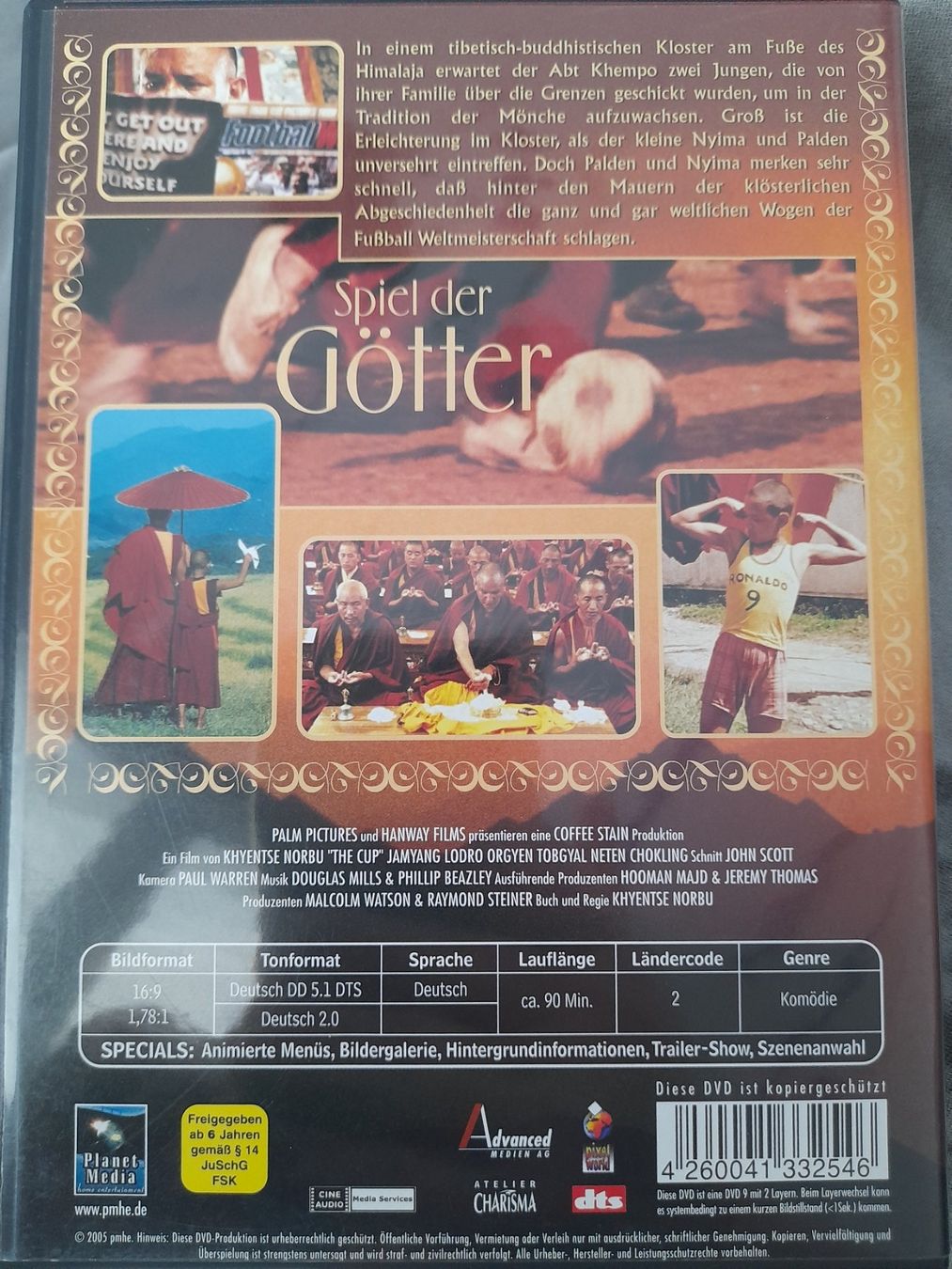 Tous les DVDs: DVD Spiel der Götter – D'occasion à Eiken par Lashar 1