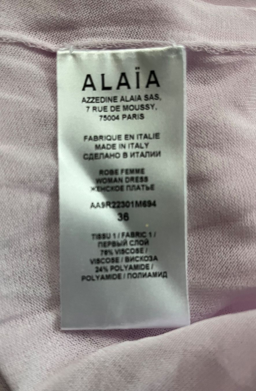 Alaia Vestiti: Alaia, Robe Lila – Usato da Genève venduto da dachaw 2