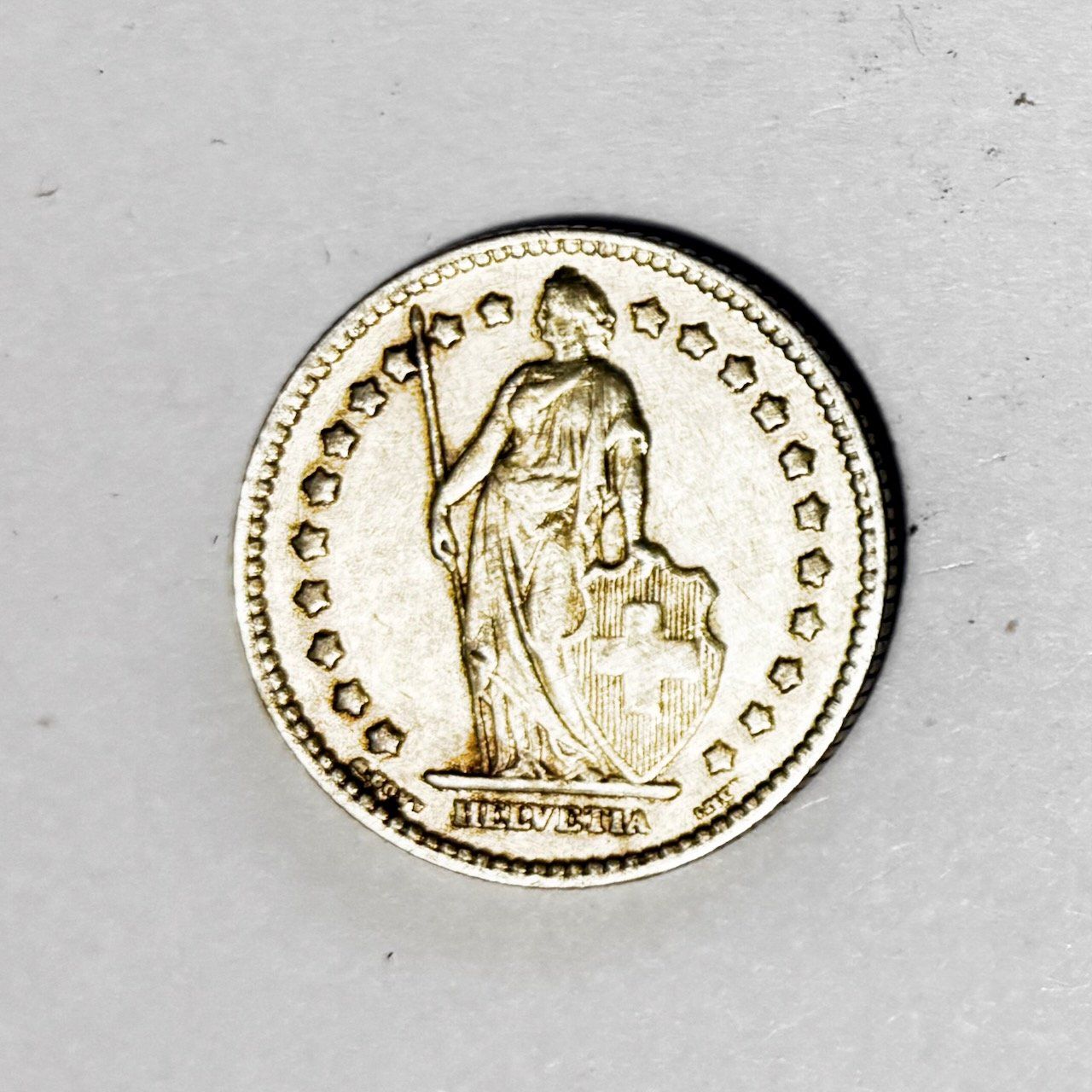 Toutes les monnaies: 1 Fr. Silber Schweiz 1921 – D'occasion à Martisberg par tigger74ch 1