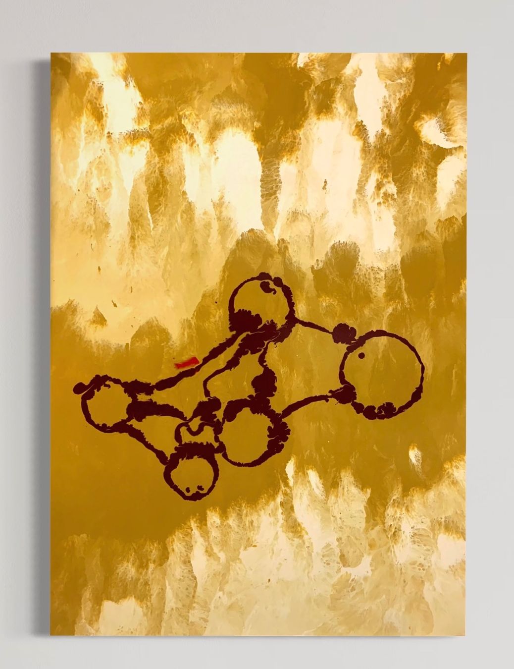 Foto & Immagini: Abstraktes Acryl Bild 100x140cm – Usato da Luzern venduto da edmundart 6