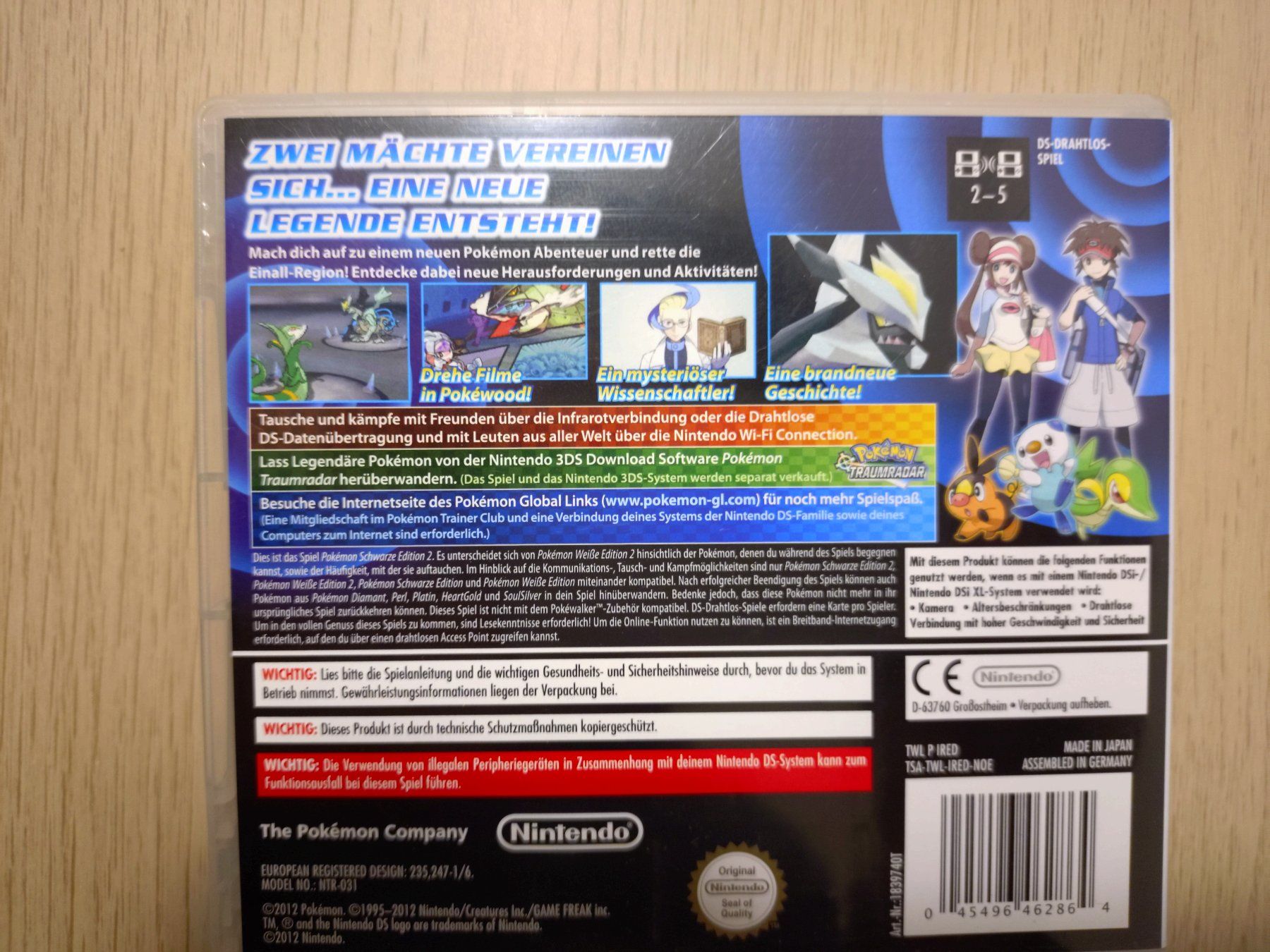 Giochi: Pokemon Schwarz 2 (NDS) – Usato da Neunkirch venduto da ren-7 1