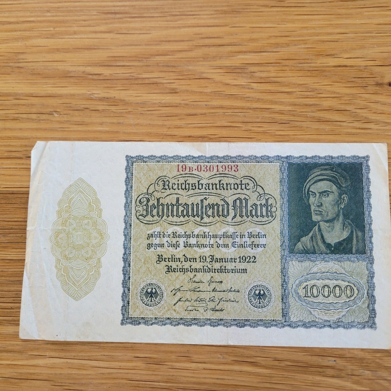 Billets de banque: Banknote 10000 Berlin 1922 – D'occasion à Biel/Bienne par Destockweb