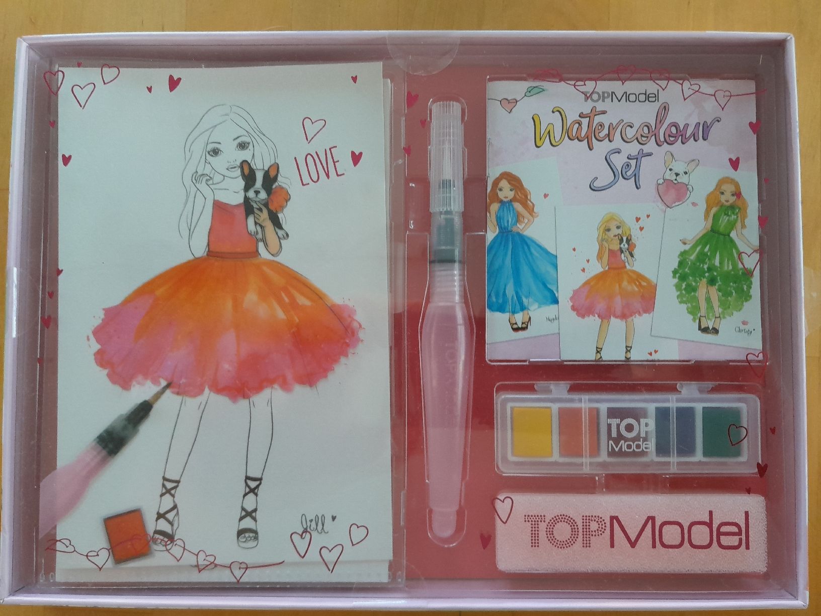 Libri: TOPModel Watercolour Set – Nuovo e nell'imballaggio originale da Grolley venduto da Montana78