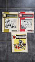 Comics, CS Cartoonist Showcase, 3 Stück 1968/1969