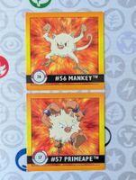 🇬🇧Pokémon Stickers Serie 1 Artbox Mankey/Primeape ENG