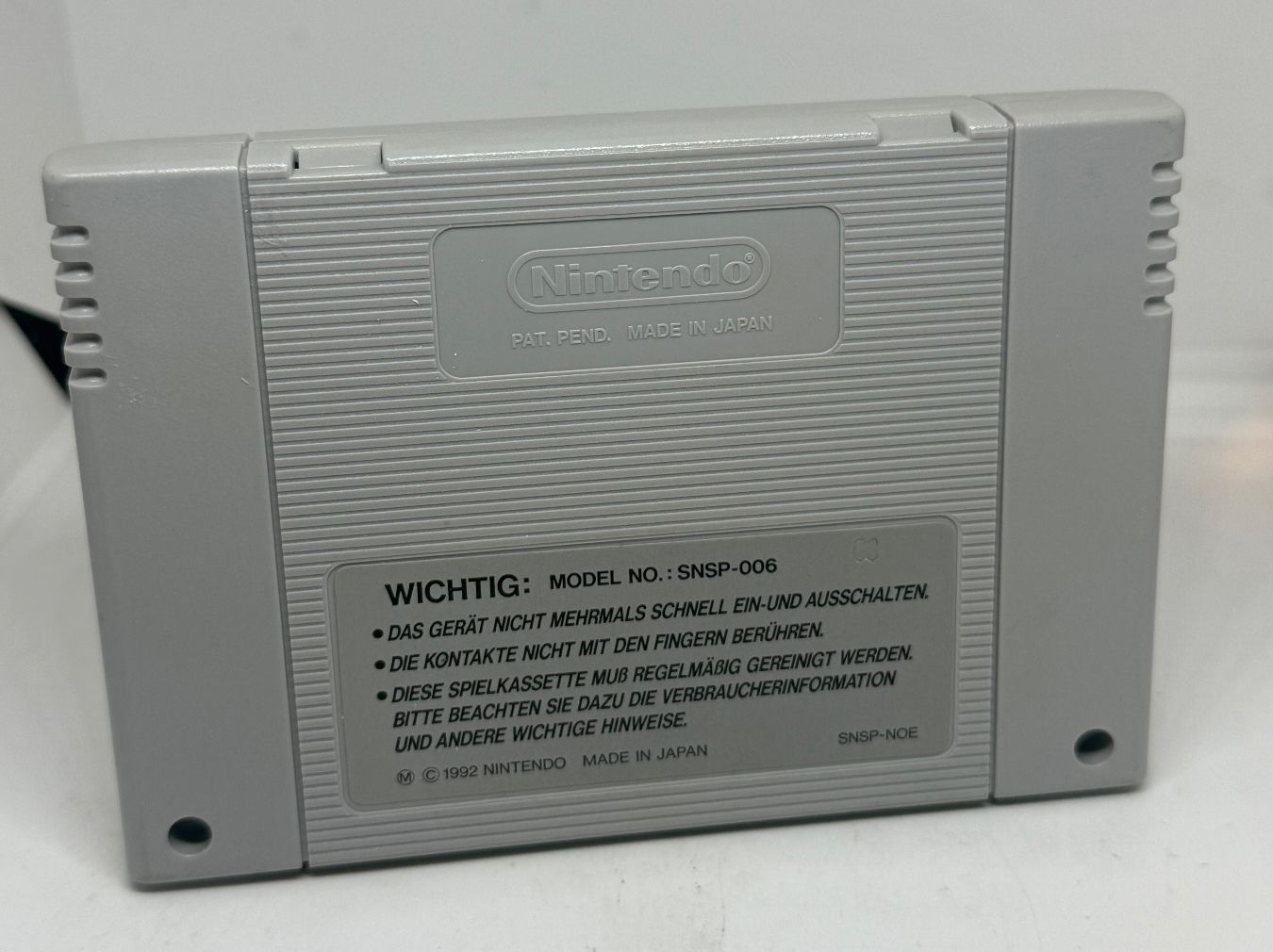 Nintendo Giochi: F-Zero SNES Nintendo – Usato da Dietlikon venduto da NESFEVER 1