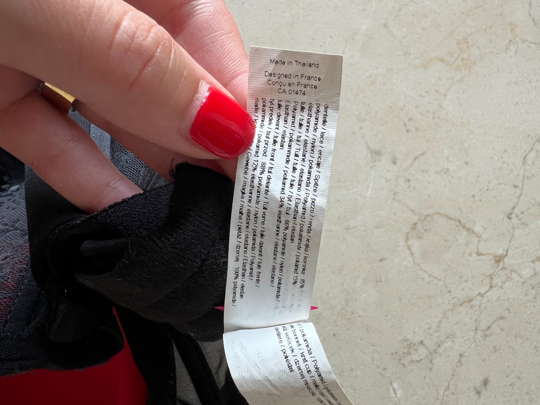 Passionata Altra biancheria intima: Passionata bustier corset noir & rouge taille 75D – Usato da Zürich venduto da mps_9cp7 4