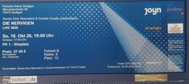 1 Ticket Die Nervigen Stuttgart 18.10.2026