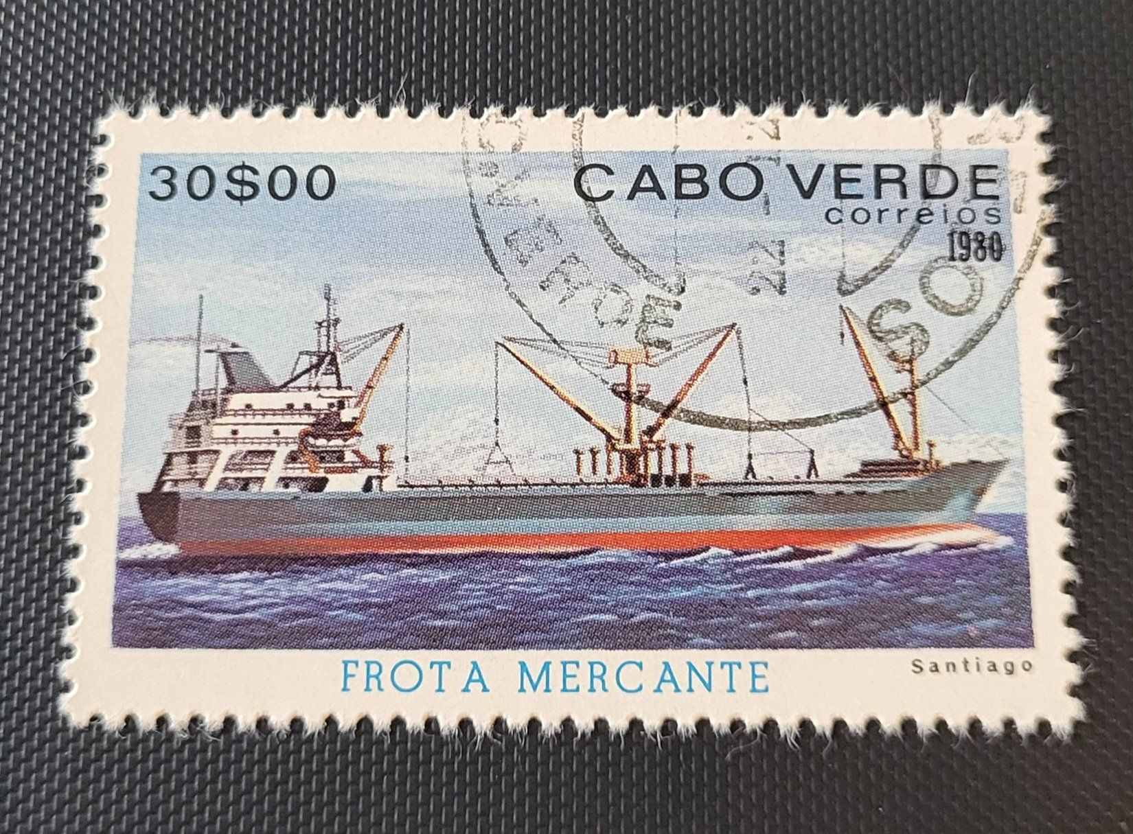 Alle Briefmarken: Kap Verde 1980 briefmarke – Gebraucht aus St Gallen von Stampsalshobby