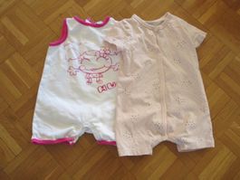 Baby Sommer-Pyjama  2 x/ Gr. 74/80