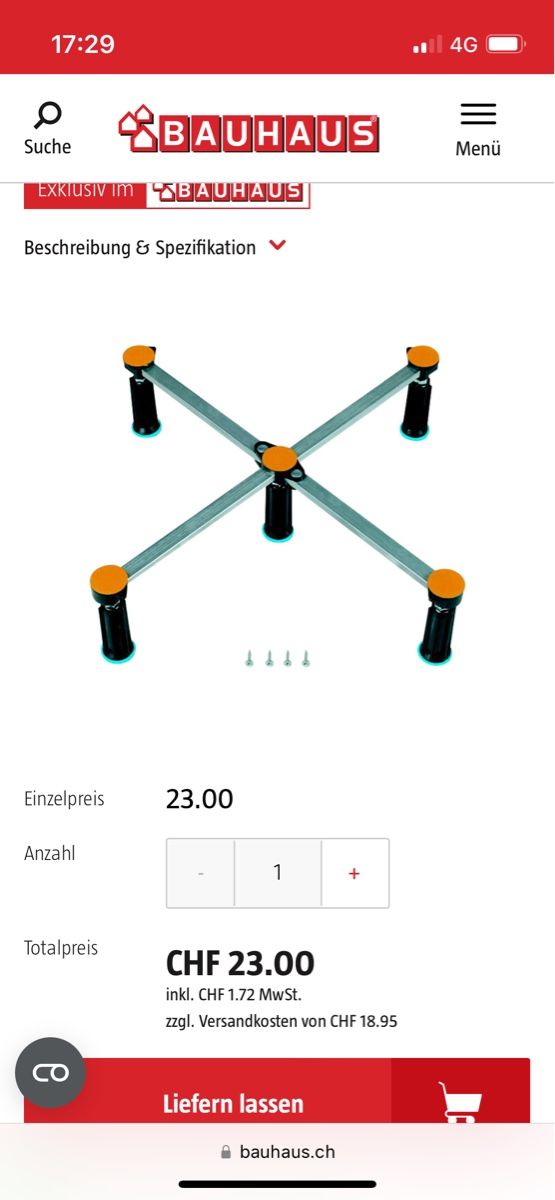Duschen: duschwannenfuss – Neu und originalverpackt aus Weissenburg von koh_tzn9 2