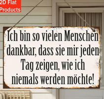 SCHILD MIT LUSTIGEM TEXT AUS HOLZ NEU