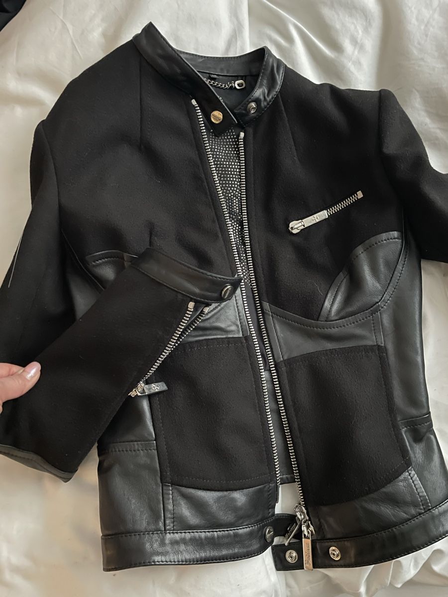Giacche: Leder Stoff Jacke – Usato da Zunzgen venduto da mel_y6w2 5