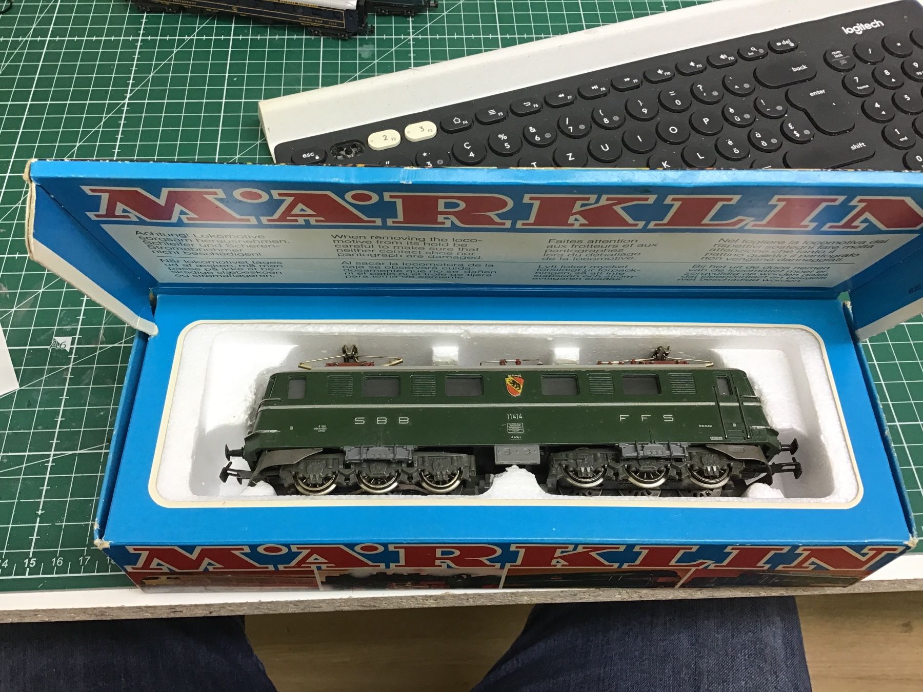 Märklin Modellini di ferrovie: AE6/6 MÄRKLIN TOP – Usato da Männedorf venduto da Modelle-aller-Art 3