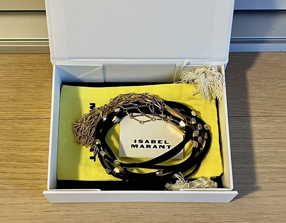 Isabel Marant Catenine: Isabel Marant Halskette neu – Nuovo e nell'imballaggio originale da Weinfelden venduto da Caro_rue 6