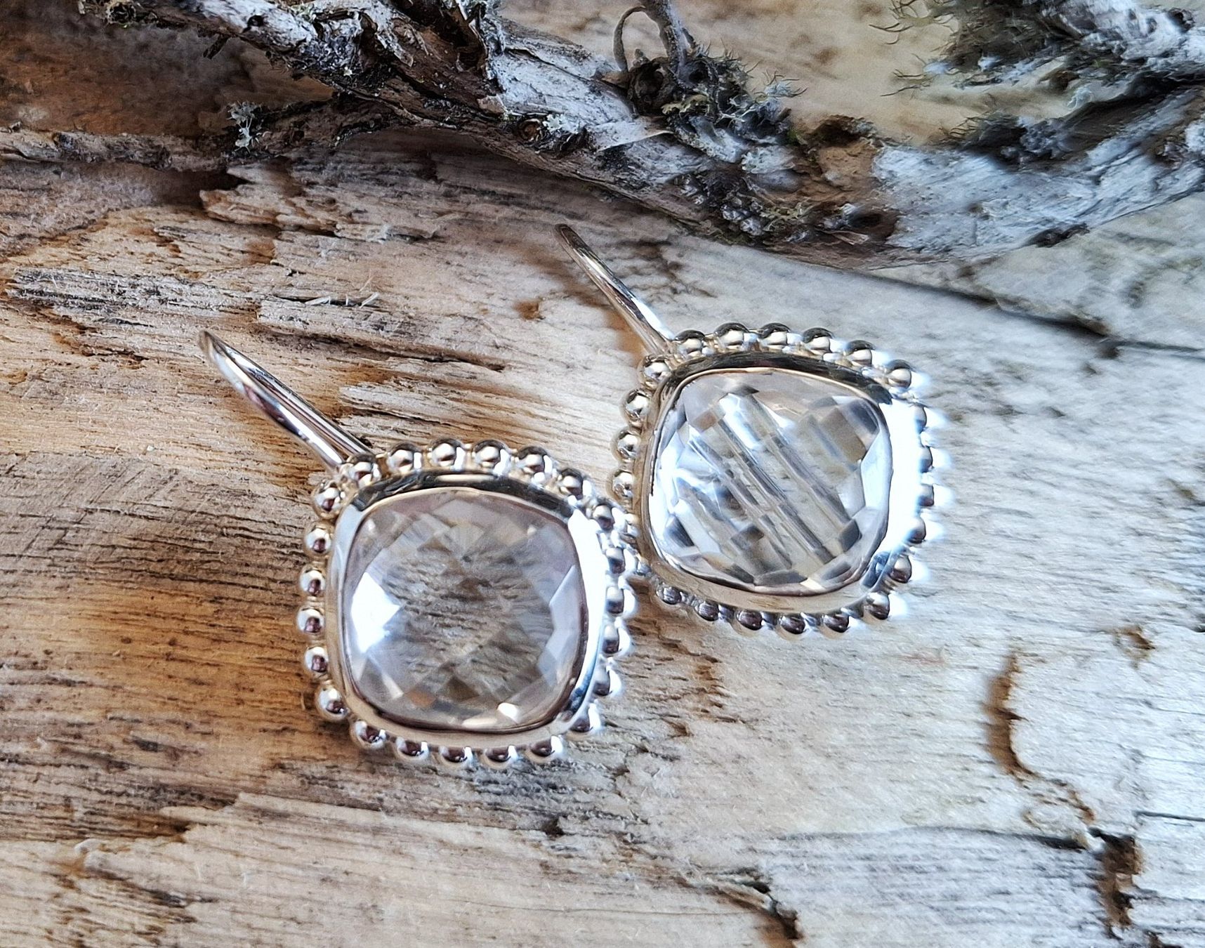 Orecchini pendenti & Orecchini a lobo: LISA -  Silberohrringe - Bergkristall – Nuovo e nell'imballaggio originale da Mühlethal venduto da nicita-modeschmuck