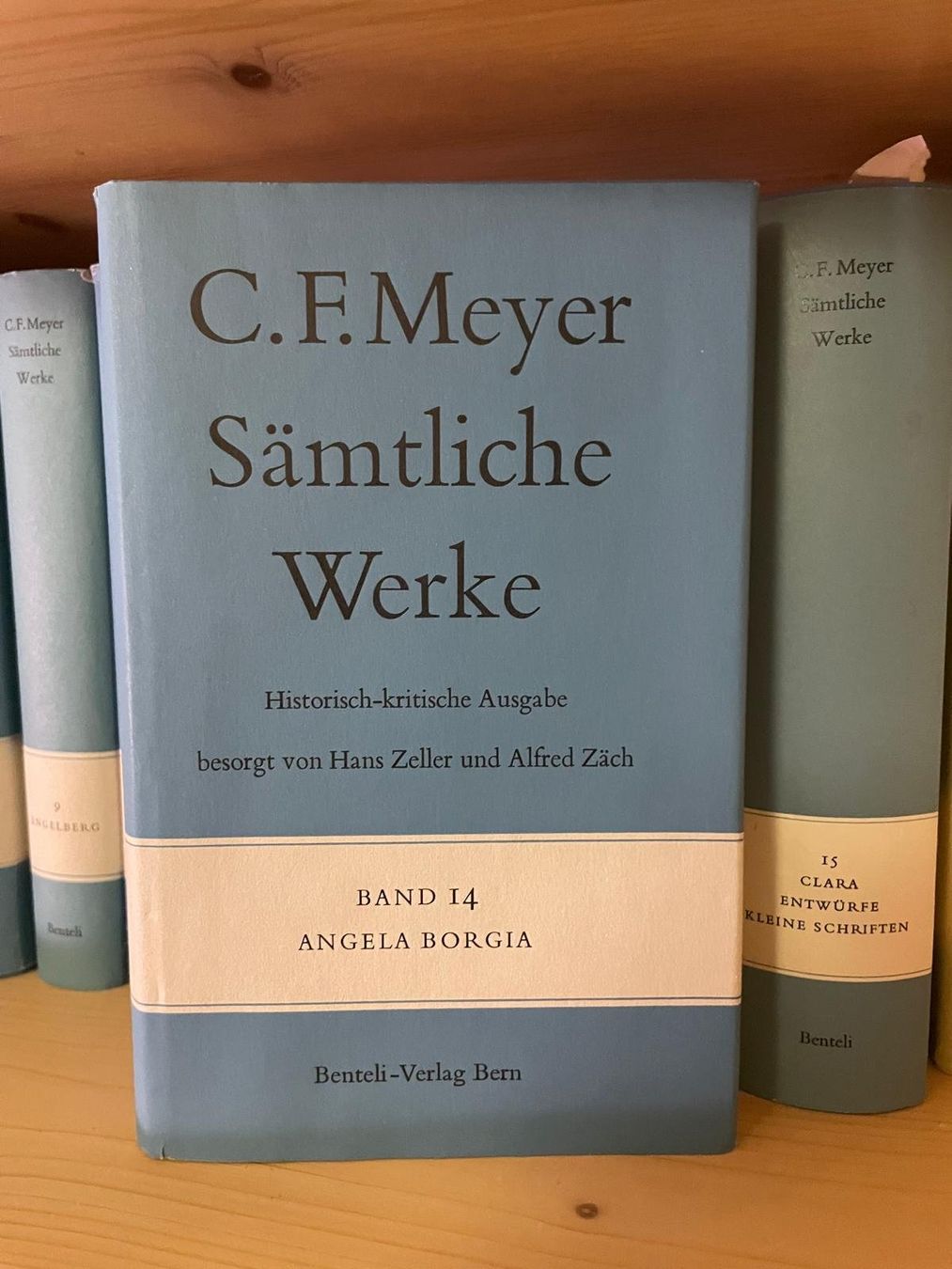 Libri: C.F. Meyer sämtliche Werke Band 1-15 – Usato da Frauenfeld venduto da Fortserj