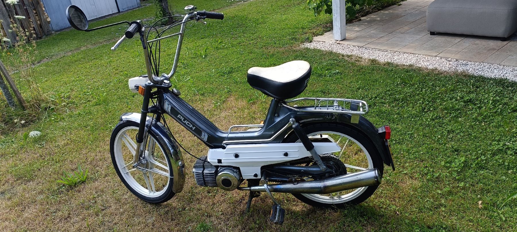 Puch Ciclomotori: Puch Supermaxi LG 2 mit ZA50 und Katalysator – Usato da Ruggell venduto da bonizer 1