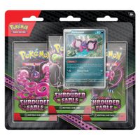 Preorder Shrouded Fable Three Pack Blister 2024 Pokémon SV06