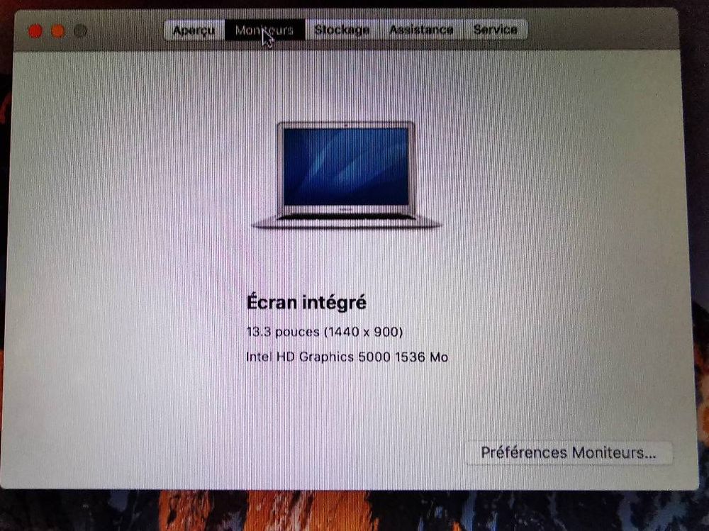 Notebook: Macbook Air 13 Disque 256Go Mi-2013 Office 2021 – Usato da Lausanne venduto da Dukco 2