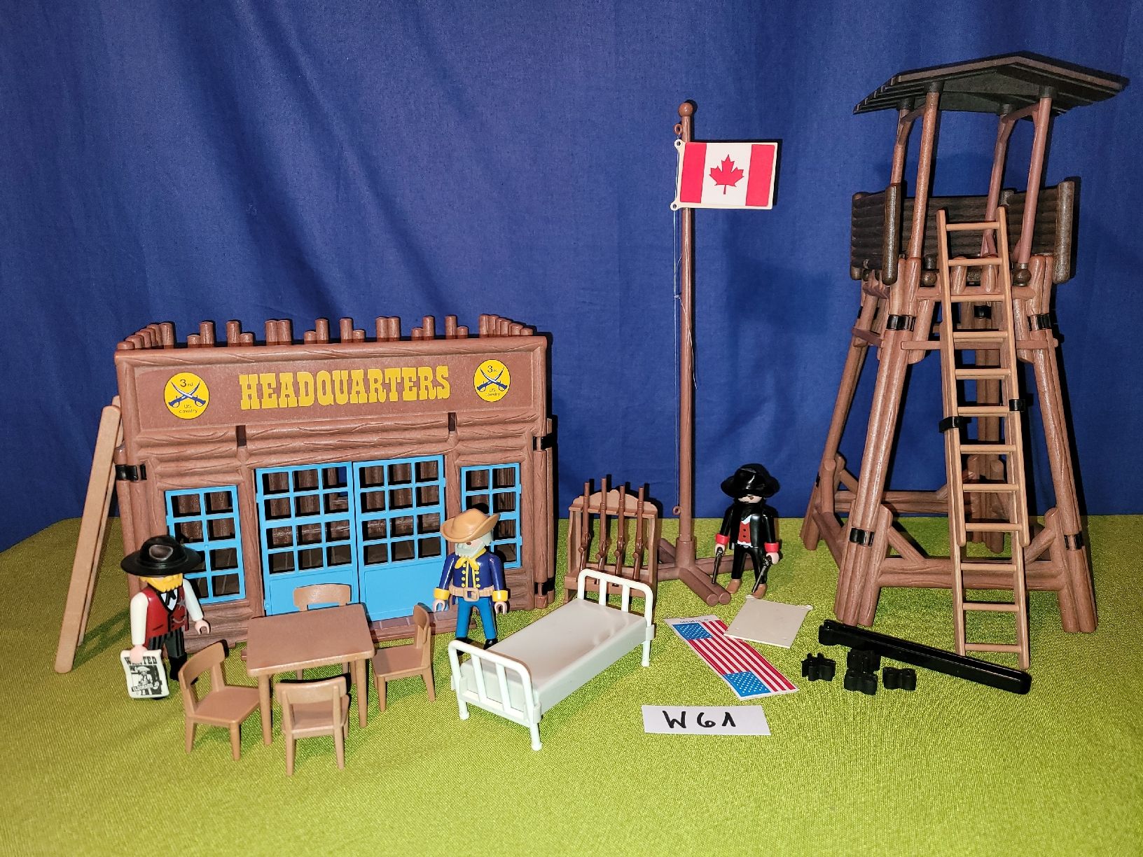 Playmobil Giocattoli: Playmobil Western,Headquarters W61 – Usato da Aarberg venduto da Fink010