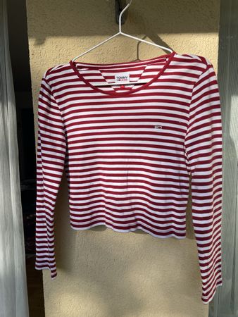Tommy Hilfiger Sweatshirt gestreift Gr. M