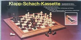 Schachkassette De Luxe, Feld 40 mm,