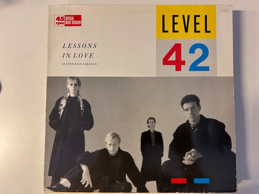 Level 42 - Lessons in Love - Maxi Single (Gebraucht) in Aesch BL für ...