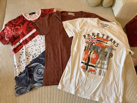 3x t-shirt homme jack & jones , Pepe jeans, taille M-L
