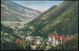 Ansichtskarte Kurhaus Passugg, Blick nach Chur