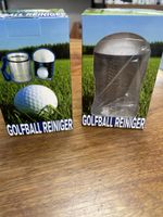 Golfball Reiniger neu, praktisch für die Runde im Sommer