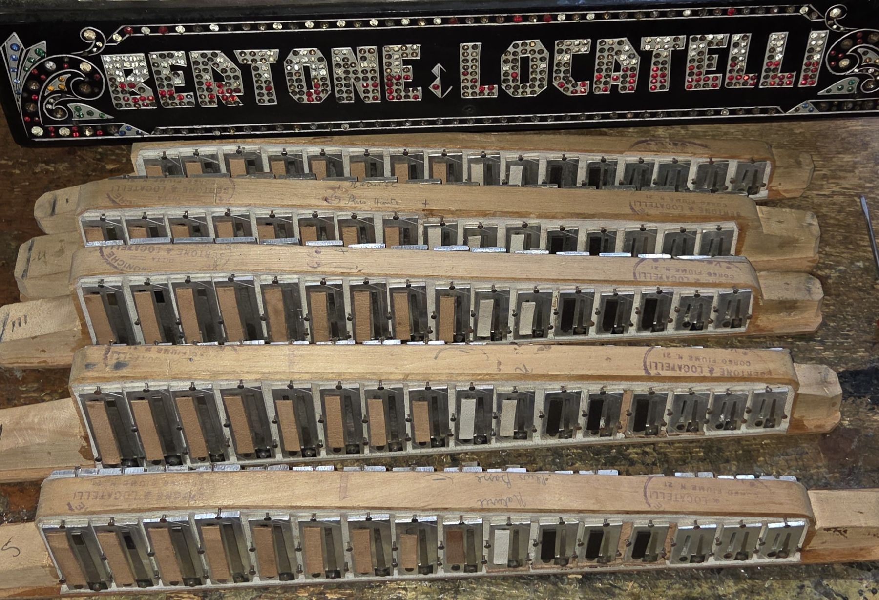 Strumenti musicali: Accordéon Bertoni Locatelli  – Difettoso da Penthalaz venduto da EvandroLuz 7