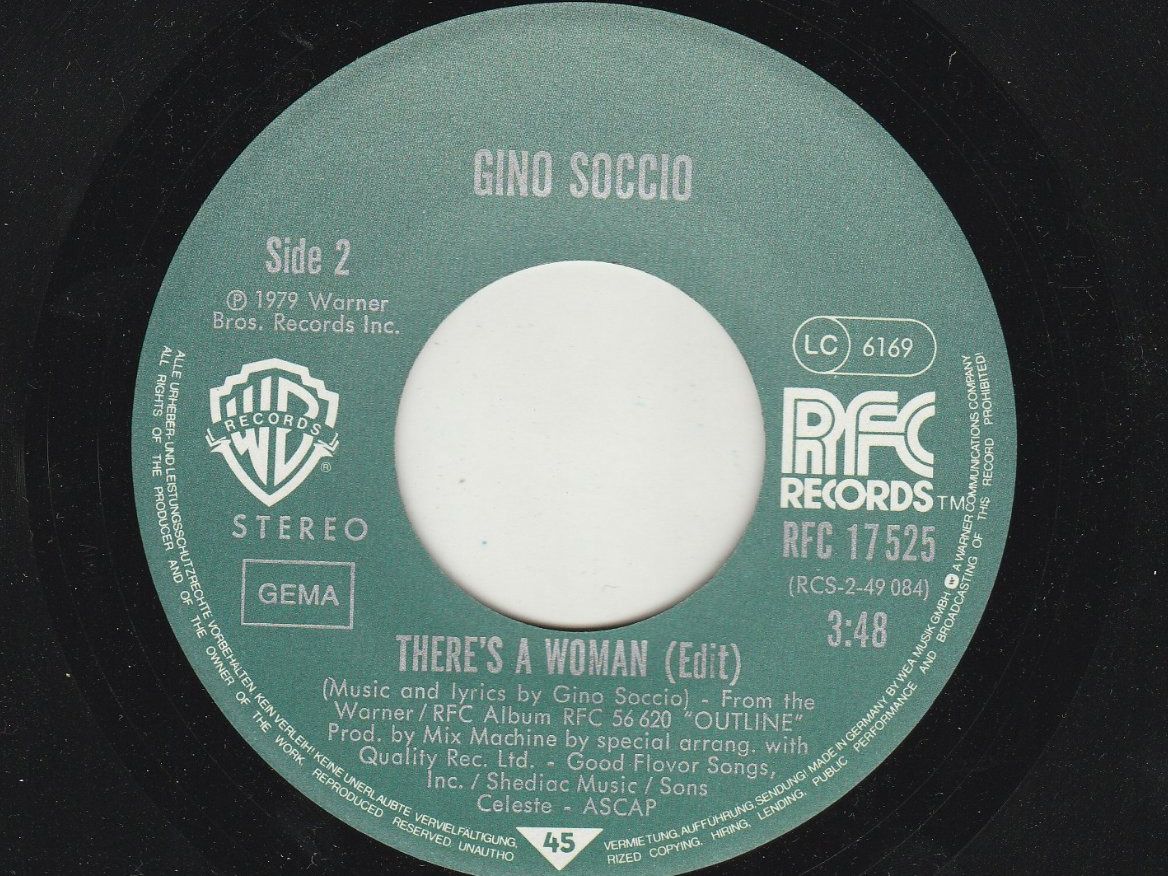 Vinyles: Gino Soccio - The Visitors 7" Vinyl 1979 – D'occasion à Tübach par JamesStone 5